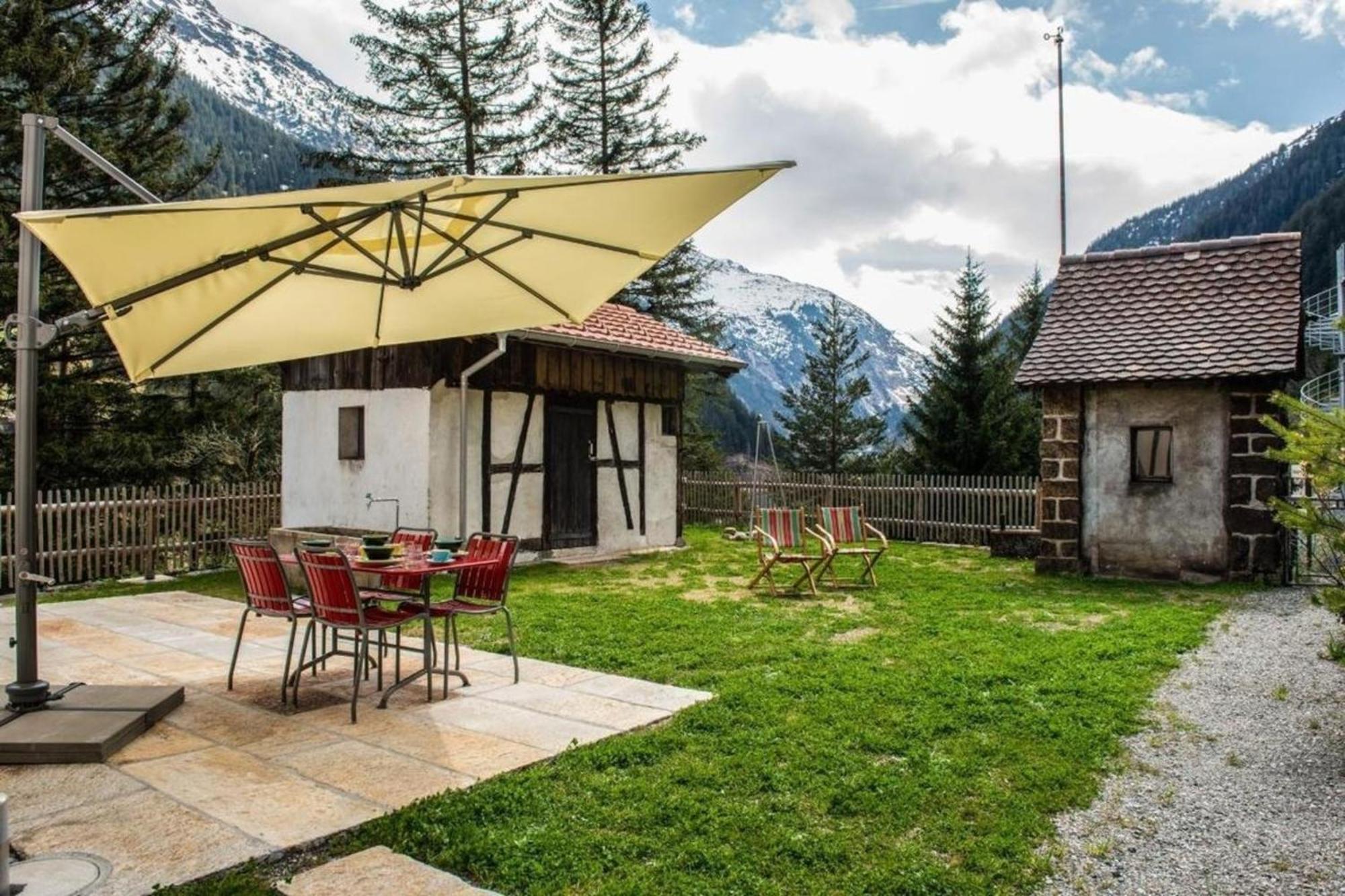 Bahnwaerterhaus Eggwald Villa Wassen Exterior foto